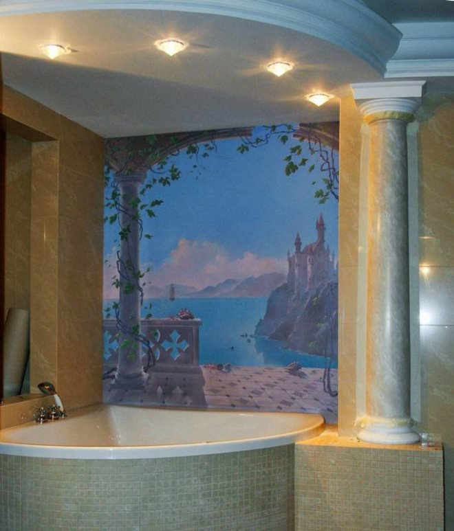 Роспись стен в квартире: несколько способов сделать свою комнату уютной и красивой (46 фото)