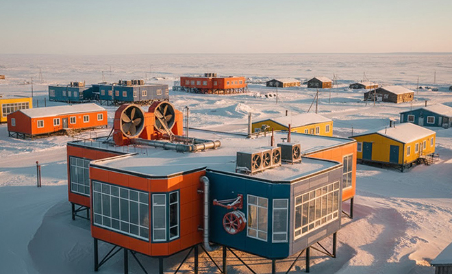 В конце 90х на Чукотку привозили дома из Канады. Как они выглядят сейчас