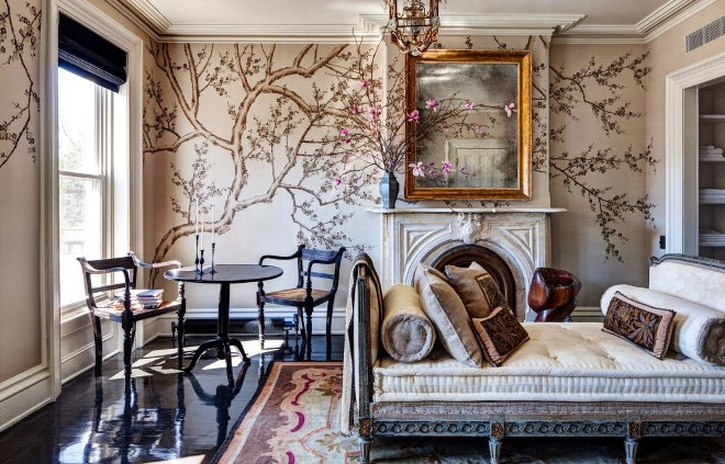 Роспись стен в квартире: несколько способов сделать свою комнату уютной и красивой (46 фото)