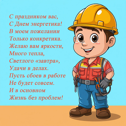 Открытки на День энергетика: 40+ картинок и поздравлений