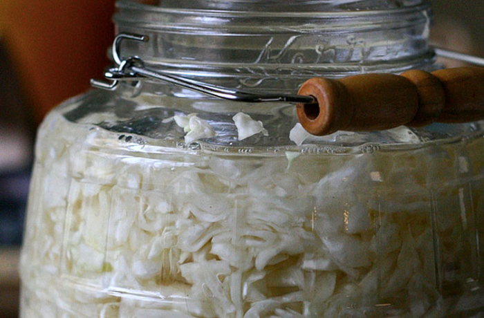 Квашенная капуста особая. Ресторанный рецет