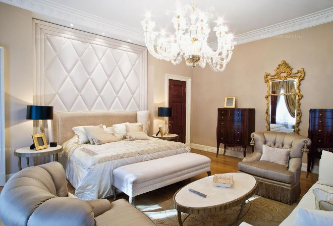 Мягкие стеновые панели – новое звучание старинного декора помещений (65 фото)