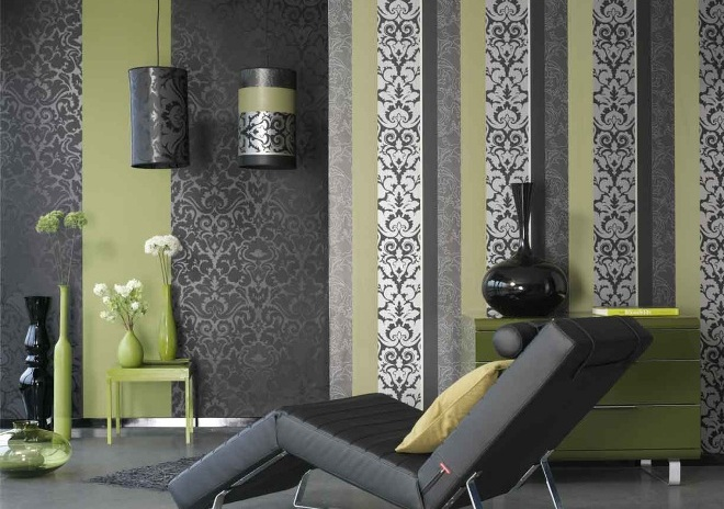 Обои-компаньоны: фото, примеры для зала, оригинальные приемы и стандартные способы создания эффектного интерьера (83 фото)