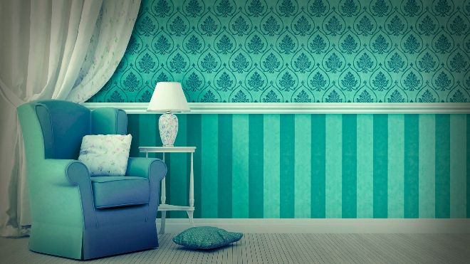 Обои в полоску: как создать нестандартный дизайн комнаты с помощью простых линий (104 фото)