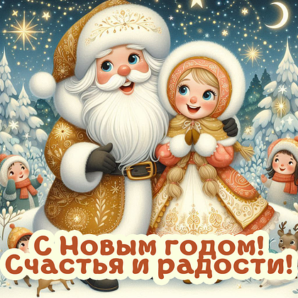 Открытки с Новым годом 2026: скачать 150+ картинок и поздравлений