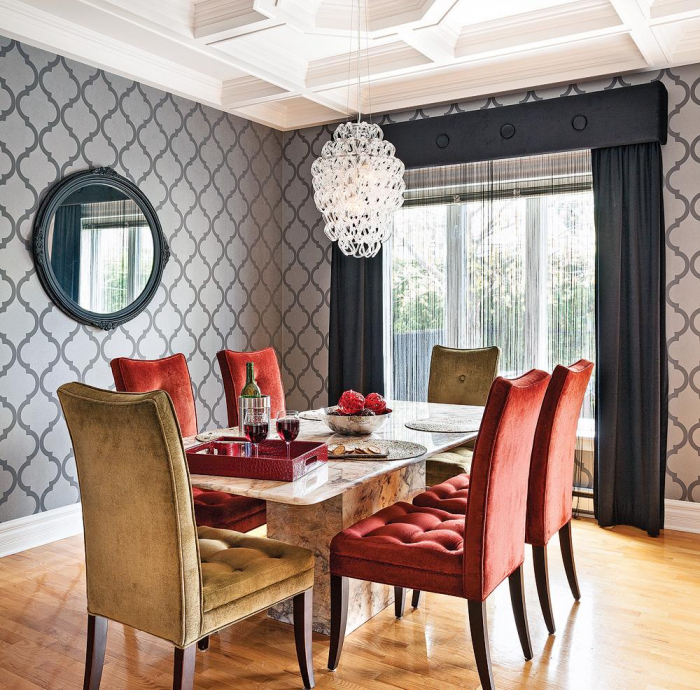 Обои в гостиную: разновидности, цвета, принты и стили (74 фото)