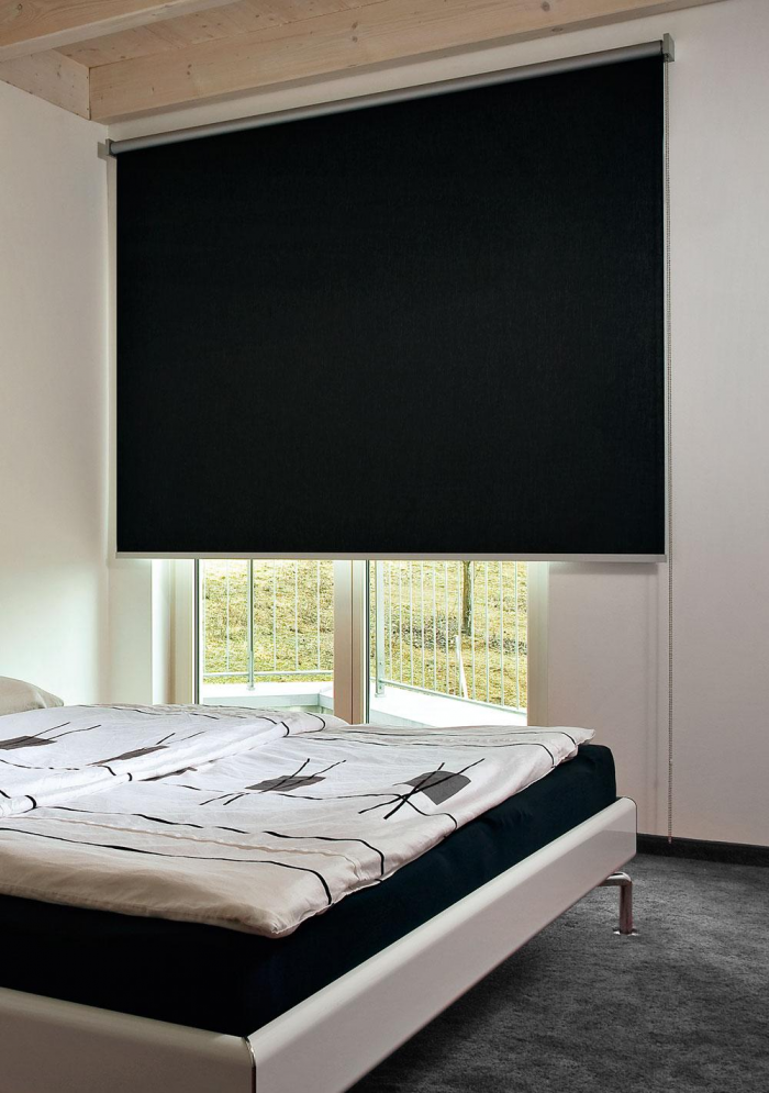 Жалюзи в спальню: фото, разновидности, материалы и цвета (55 фото)