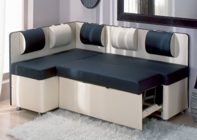 Диван на кухню: нюансы выбора мебели для комнат разных площадей и стилей (62 фото)