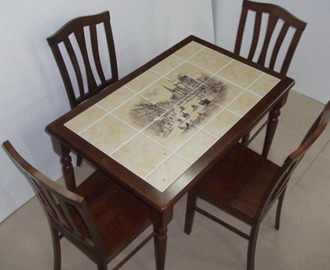 Обеденный стол для кухни: конструкции, виды, материалы (68 фото)