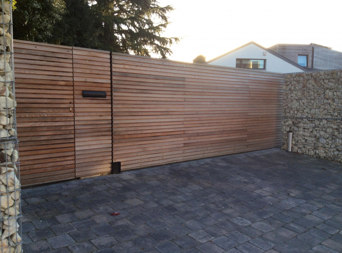 Ворота для частного дома: как выбрать эффектную защиту? (38 фото)