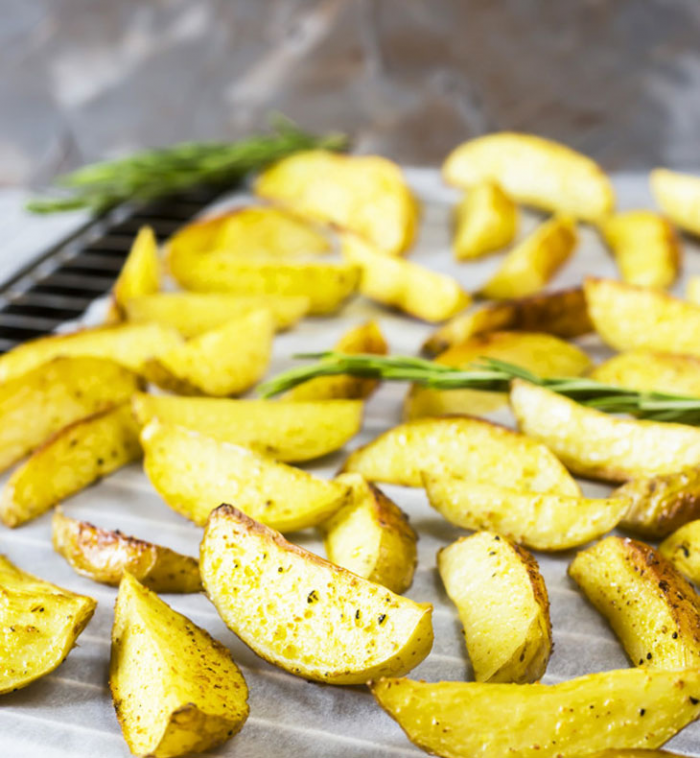 Рецепт запеченного картофеля с корочкой. Можно подать даже на праздник