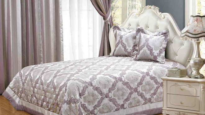 Покрывало на кровать в спальню в современном стиле (71 фото)