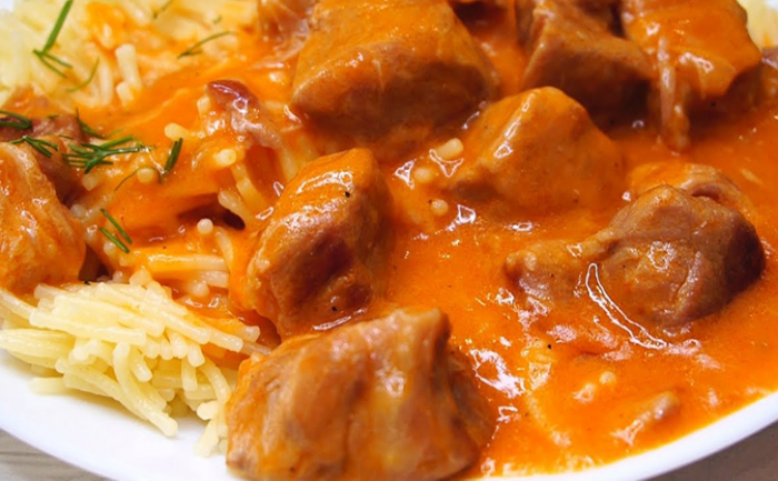 Мясо с подливкой, как делали советские хозяйки. К любому гарниру