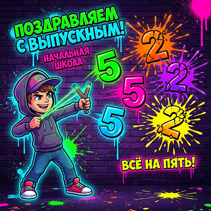 Открытки на выпускной в начальной школе: 60+ картинок и поздравлений
