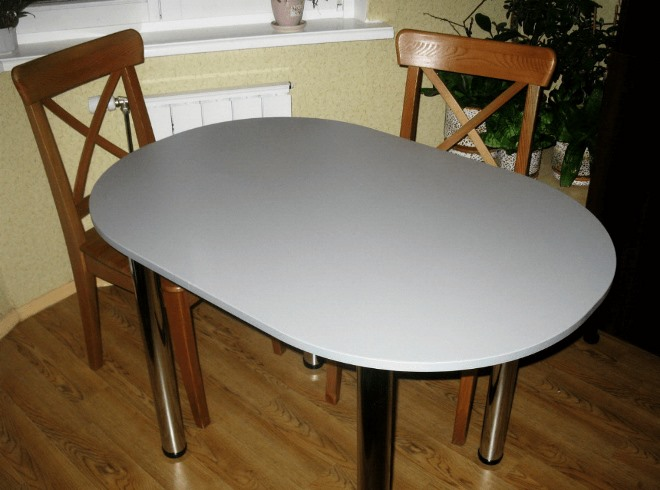 Обеденный стол для кухни: конструкции, виды, материалы (68 фото)