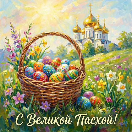 «Христос Воскрес!» Открытки с Пасхой: 140+ картинок и поздравлений