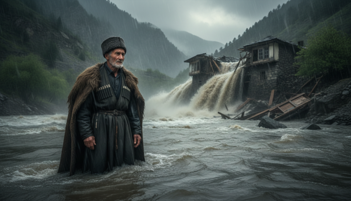 Когда вода унесла всё, старик из Дагестана открыл тайну, которую не понимают миллионы