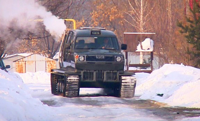 Барнаулец сам сконструировал вездеход и теперь продает его за 5,5 миллионов рублей