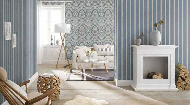 Обои-компаньоны: фото, примеры для зала, оригинальные приемы и стандартные способы создания эффектного интерьера (83 фото)