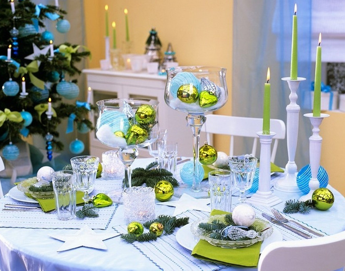 Как украсить стол на Новый год: традиционные варианты и креативные идеи (68 фото)