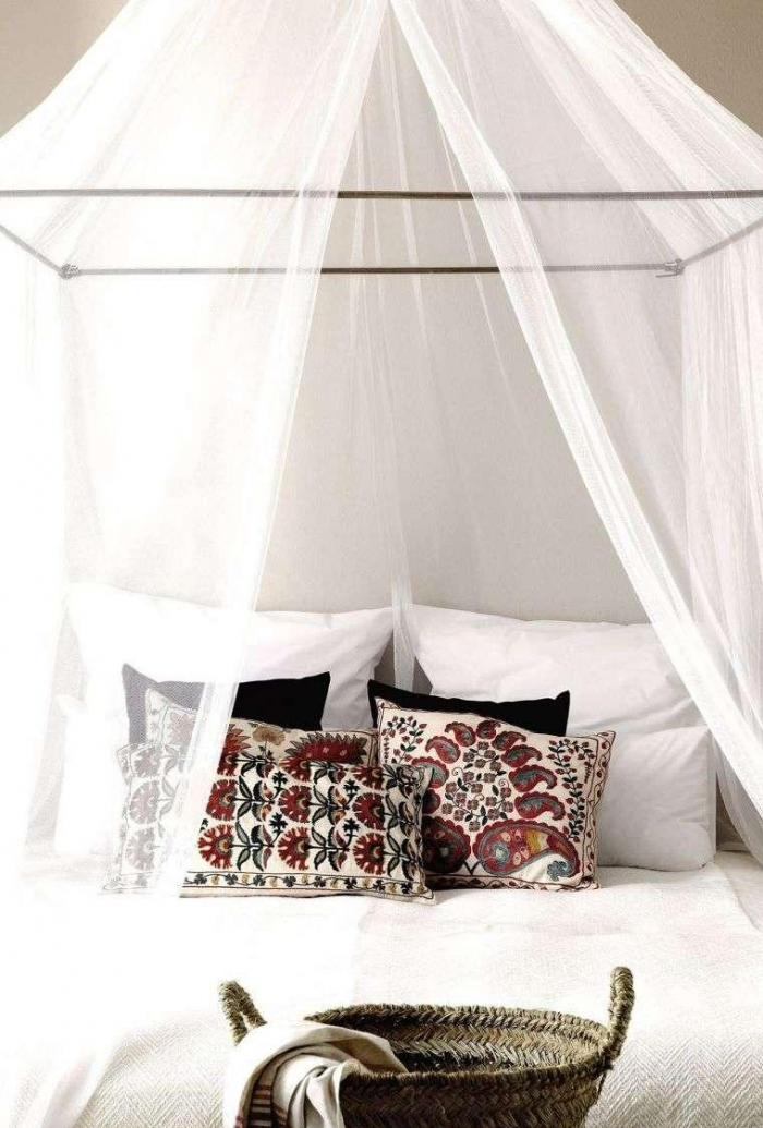 Балдахин над кроватью своими руками (79 фото)