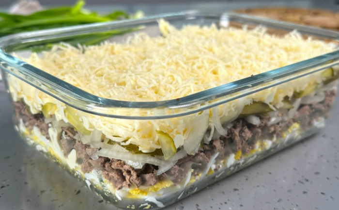 Цыганский салат с куриной печенью: разлетится быстрее Оливье на праздничном столе