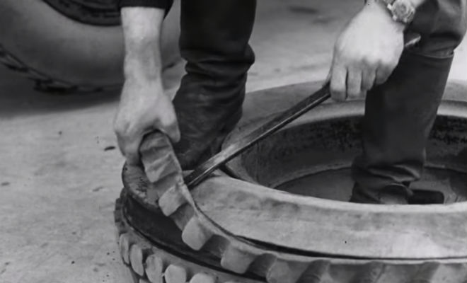 Испытание долговечной шины: разработка СССР