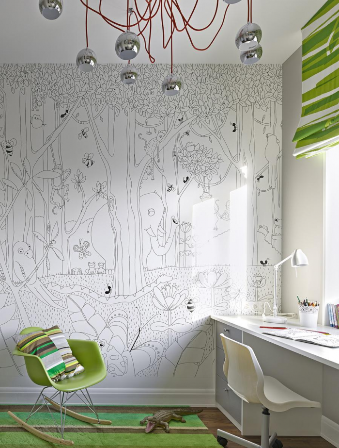 Обои в комнату для подростка: интересные сочетания и новые идеи (43 фото)