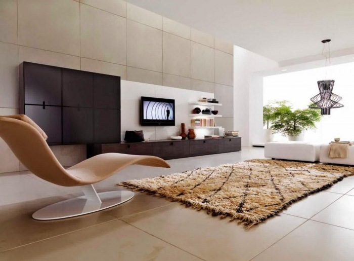 Вязаные коврики: интересные модели и применение в дизайне помещения (45 фото)