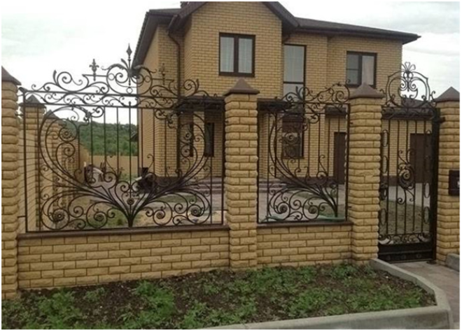 Дизайн двора частного дома: правила создания гармоничного пространства в разных стилях (124 фото)