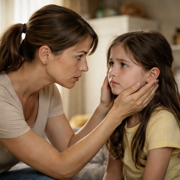 — Прекрати лезть в нашу жизнь, мама, — жёстко произнёс Денис.