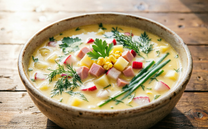 Знакомая окрошка заиграет новым вкусом, если приготовить её по-узбекски