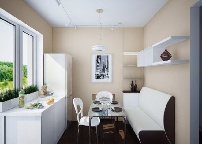 Диван на кухню: нюансы выбора мебели для комнат разных площадей и стилей (62 фото)