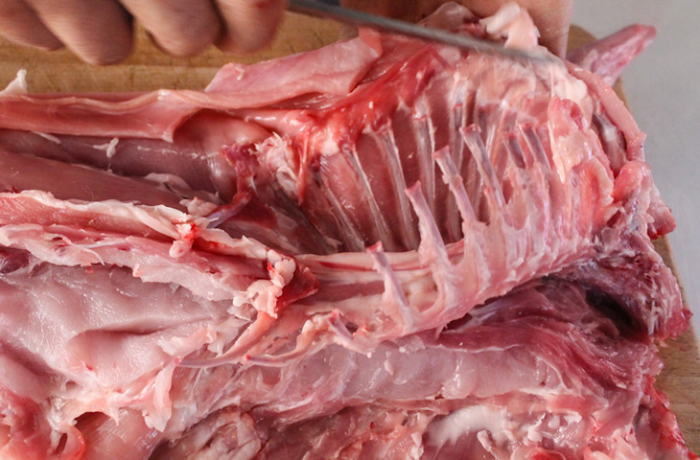 Как удалить из кролика все кости, сохранив цельной тушку