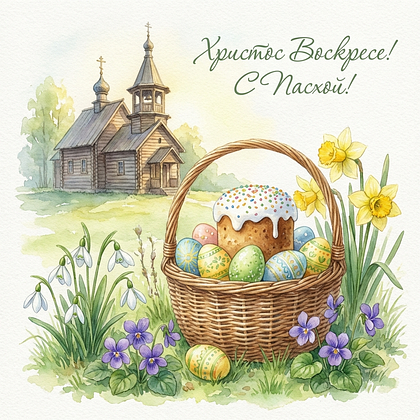 «Христос Воскрес!» Открытки с Пасхой: 140+ картинок и поздравлений