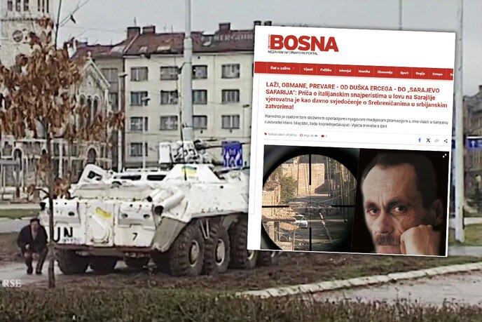 Бошнякский журналист разоблачил лживый антисербский миф о «Сараевском сафари»
