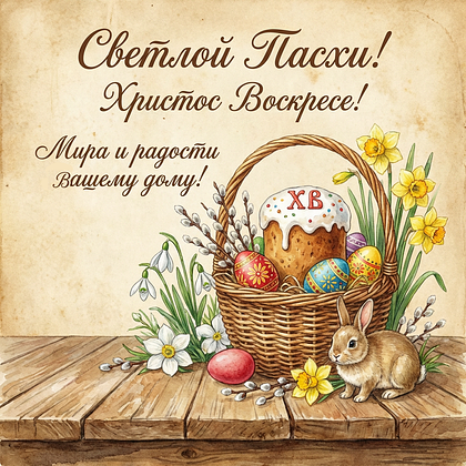 «Христос Воскрес!» Открытки с Пасхой: 140+ картинок и поздравлений