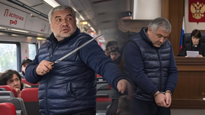 «Я адыгеец, я из вас шашлык сделаю!»: Мурат, угрожавший пассажирам «Ласточки» нанизать их на шампур, обомлел, услышав приговор