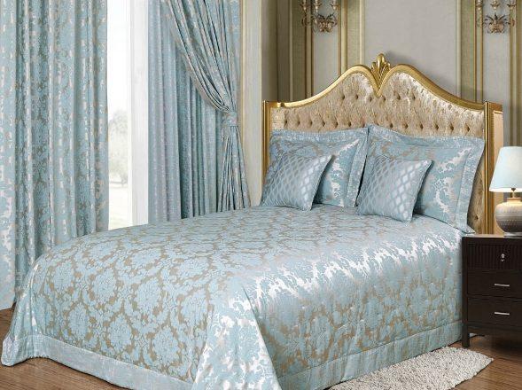 Покрывало на кровать в спальню в современном стиле (71 фото)