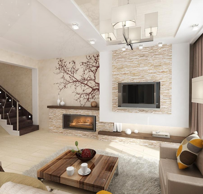 Гипсовый камень для внутренней отделки: как его использовать (42 фото)