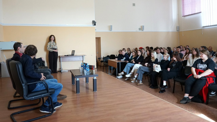 Державинцы встретились с финалистами национальной премии "Большая книга"