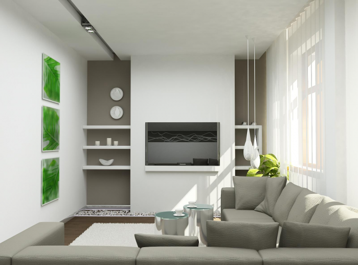 Ниша в стене из гипсокартона – удобное и стильное решение для дома (25 фото)