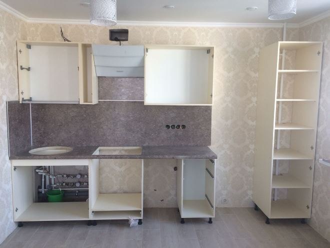 Как покрасить фасад кухни своими руками (81 фото)