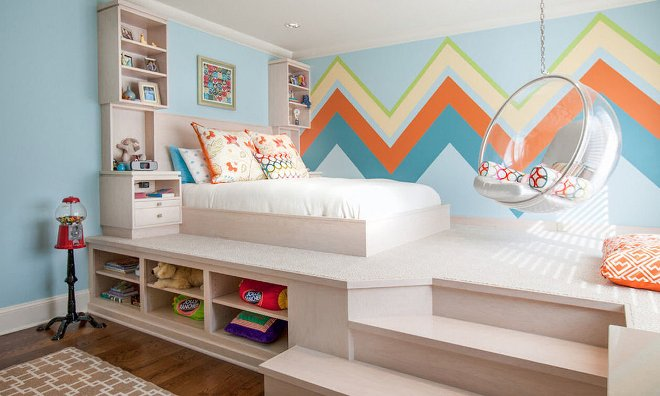 Комната с подиумом: несколько секретов по обустройству (67 фото)