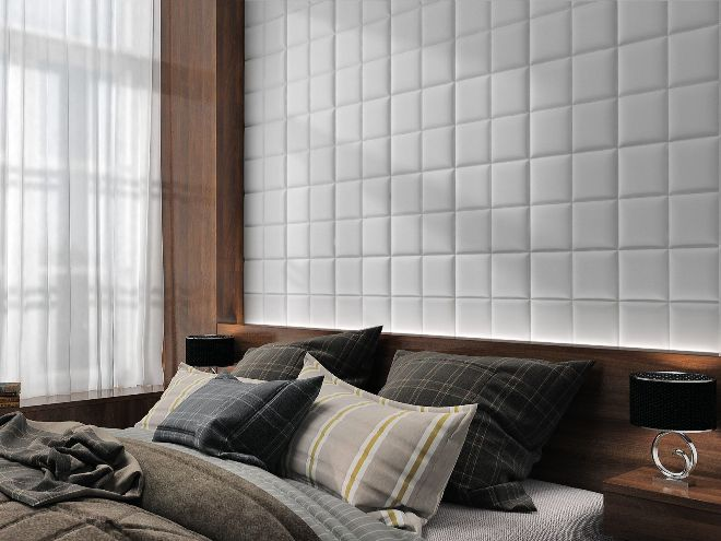 Мягкие стеновые панели – новое звучание старинного декора помещений (65 фото)