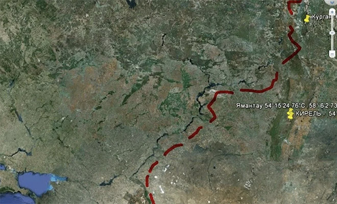 800 лет назад за Волгой построили стену длиной 2500 километров и историки спорят, кто прятался за ней