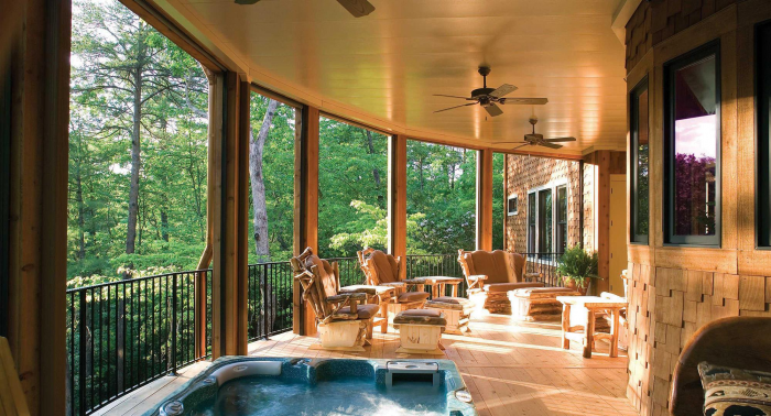 Веранда в частном доме: самые беспроигрышные варианты оформления (71 фото)