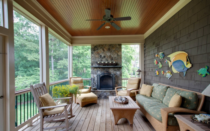 Веранда в частном доме: самые беспроигрышные варианты оформления (71 фото)