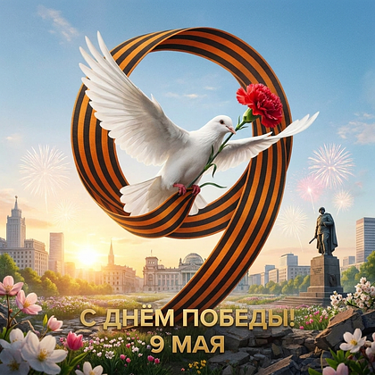 Открытки с Днем Победы 9 Мая в 2026 году: 140+ картинок и поздравлений