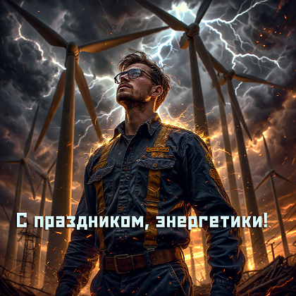 Открытки на День энергетика: 40+ картинок и поздравлений